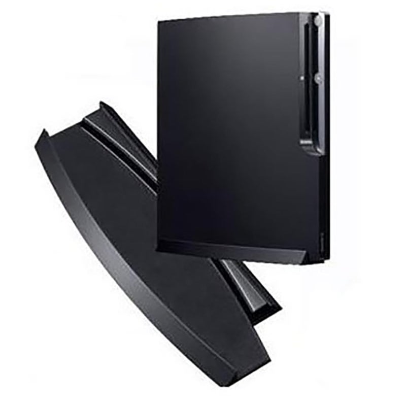 OSTENT حامل عمودي مضاد للانزلاق لجهاز سوني PS3 سليم باللون الأسود - Image 5